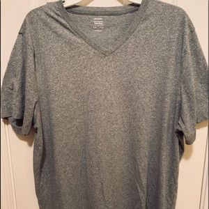 Old Navy Gray V-Neck Tee